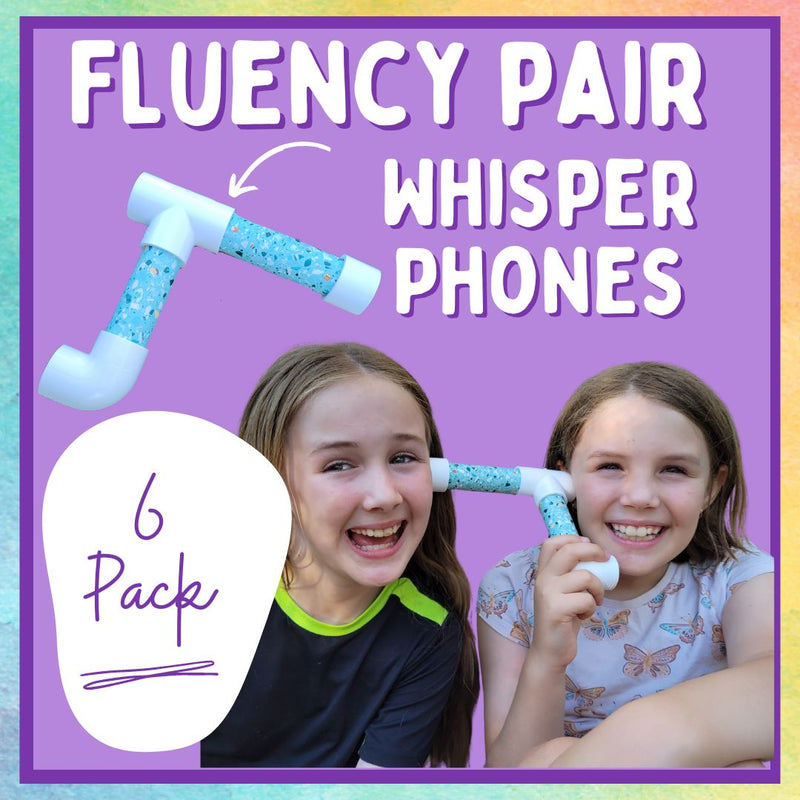 Fluency Pair Whisper Phones 6 Pack