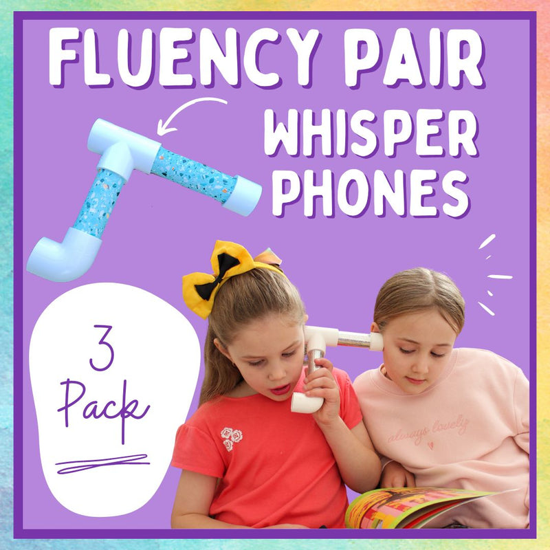 Fluency Pair Whisper Phones 3 Pack