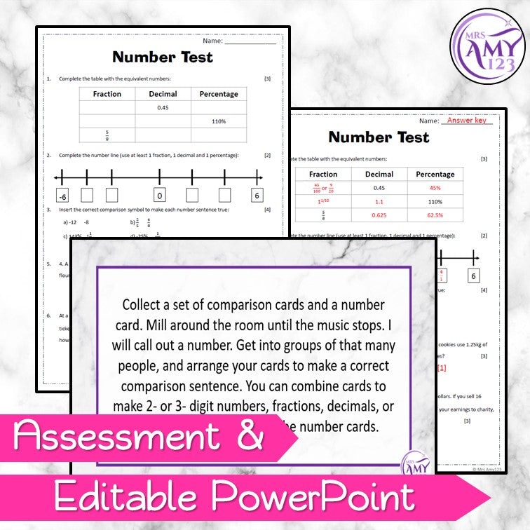 Year 7 Numbers Equivalent Representations Maths Program