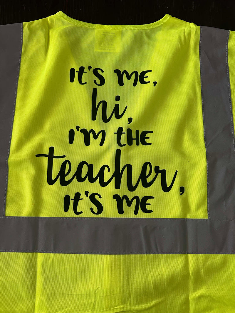 Hi Vis Teacher Vest